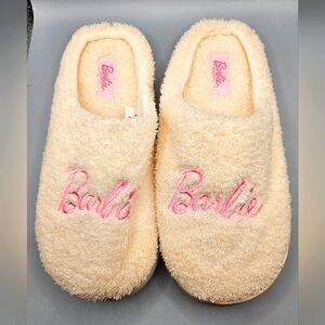 Women's Barbie Cozy Slippers, Size XL (9.5-10.5)